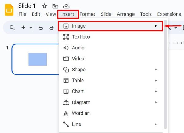 how to make a picture transparent on Google Slides