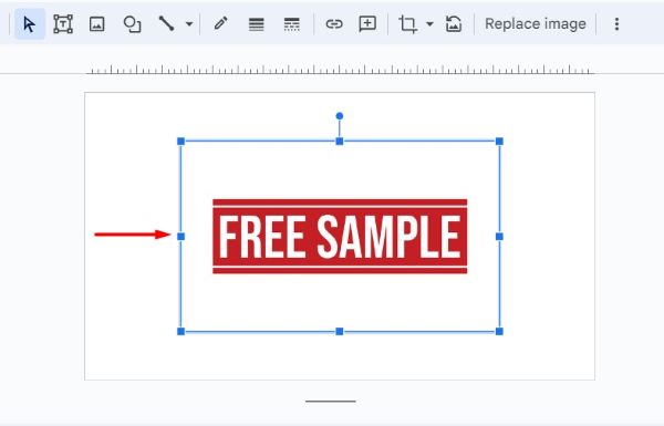 how to make a picture transparent in Google Slides