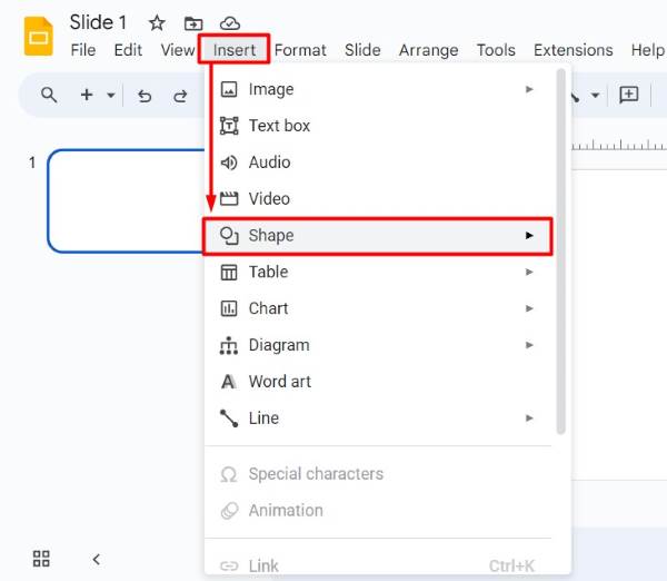 how to make transparent box in Google Slides