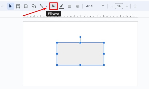 transparent box Google Slides