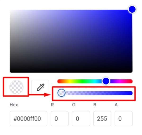 how to make box transparent in Google Slides