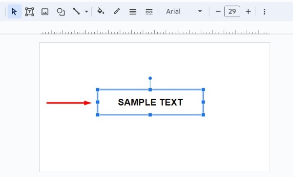 how to make a transparent highlight on Google Slides