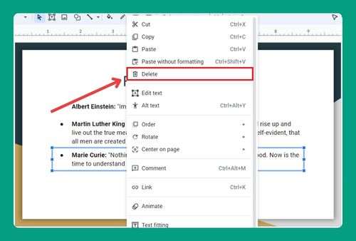 How to Delete Text Box in Google Slides (Easiest Way in 2024)