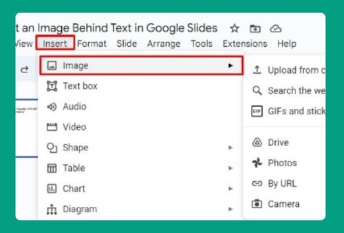 How to Put an Image Behind Text in Google Slides (2024 Guide)