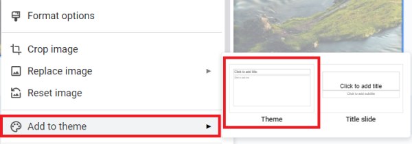 how to change transparency of background in Google Slides