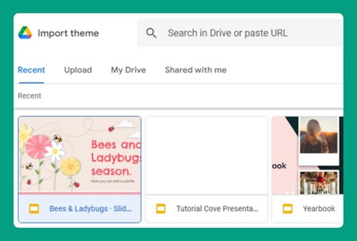 featured image - adding themes to google slides