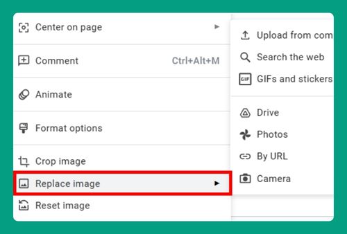 featured image - how to replace image in google slides