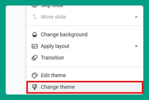 featured image - google slides change theme