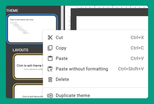 featured image - how to create a google slides theme