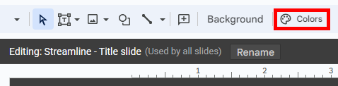 how to edit theme colors in google slides