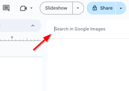 Google Slides replace image