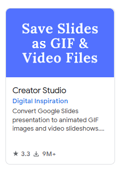 convert Google Slides to video