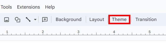 how to add themes to google slides