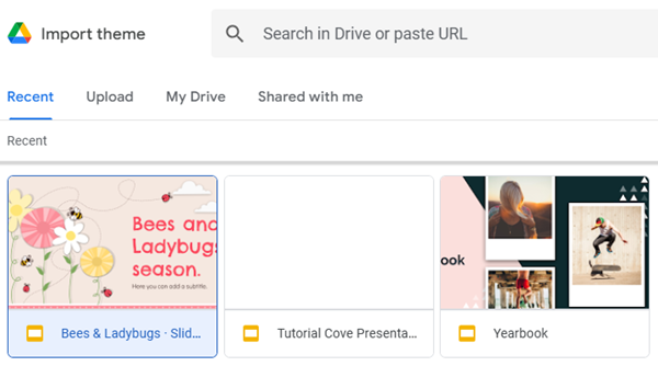 how to add more themes to google slides