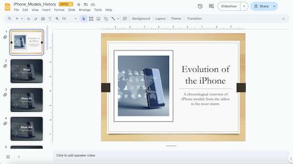 converting PowerPoint to Google Slides