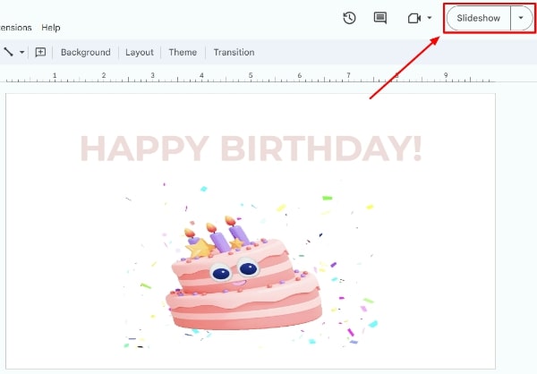 how to embed gif into Google Slides