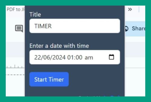 Embed Timer in Google Slides (Easiest Way in 2024)