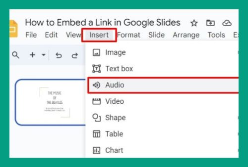 How to Embed Music in Google Slides (The Right Way in 2024)