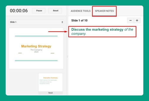 How Do Speaker Notes Work in Google Slides (2024 Update)