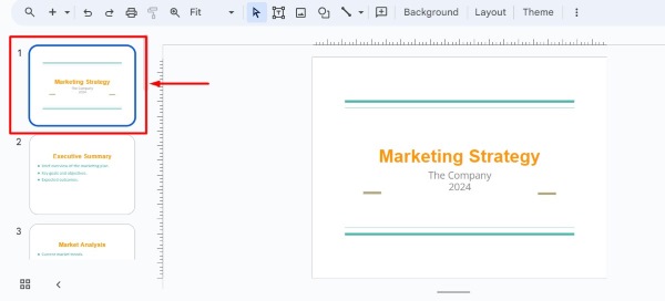 how do speaker notes work in Google Slides