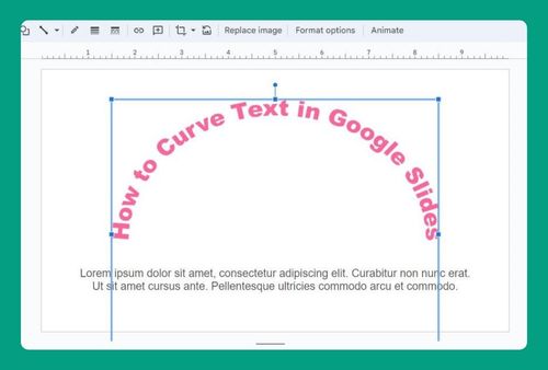 How to Curve Text in Google Slides (Easiest Way in 2024)