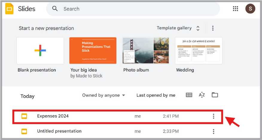 google slides export image