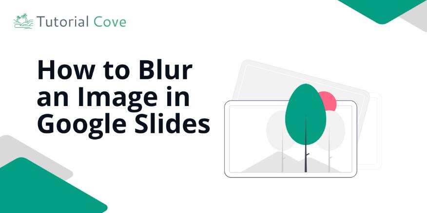 blur image google slides