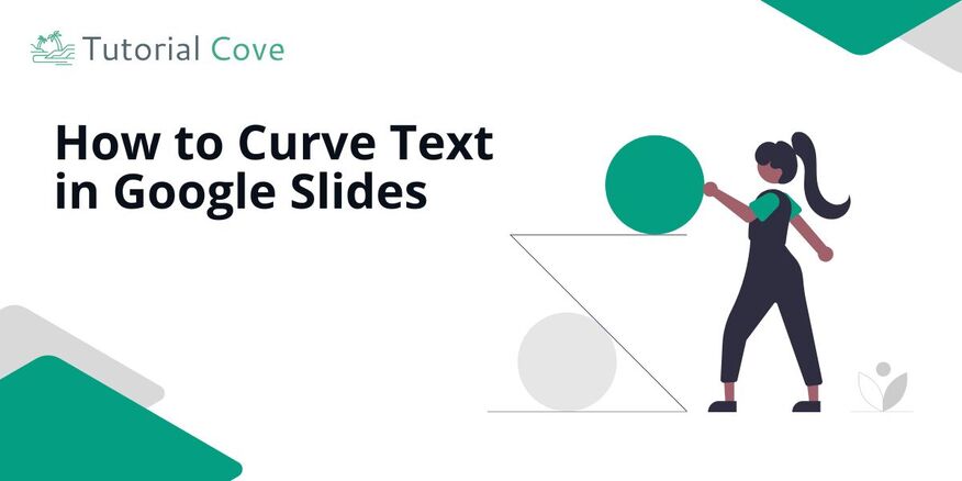 how to curve text google slides