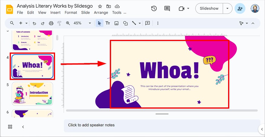 how to insert gif in google slides