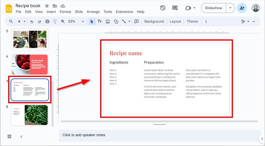 how to add a bullet point in google slides