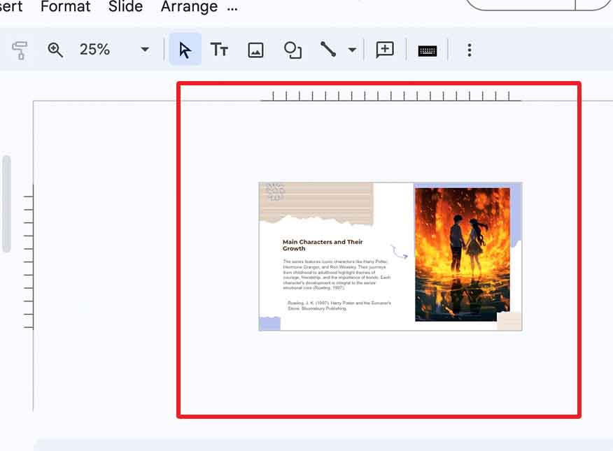 how to zoom out google slides