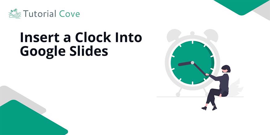 add clock to Google Slides