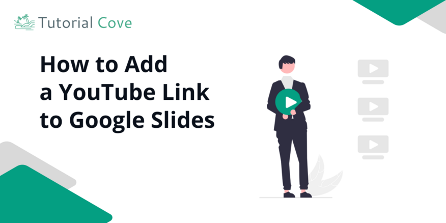 how to add youtube link to Google Slides