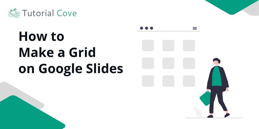 make a grid on Google Slides