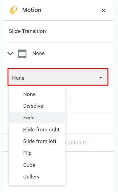 Google Slides time per slide