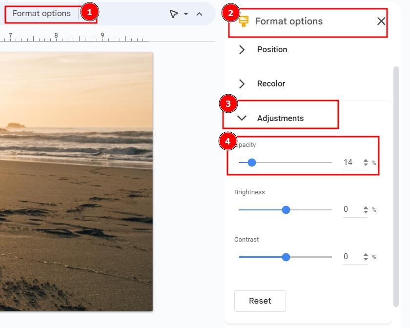 insert image with transparent background in google slides