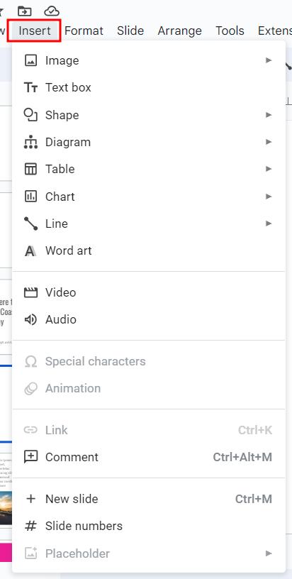 how to add a mp4 to Google Slides