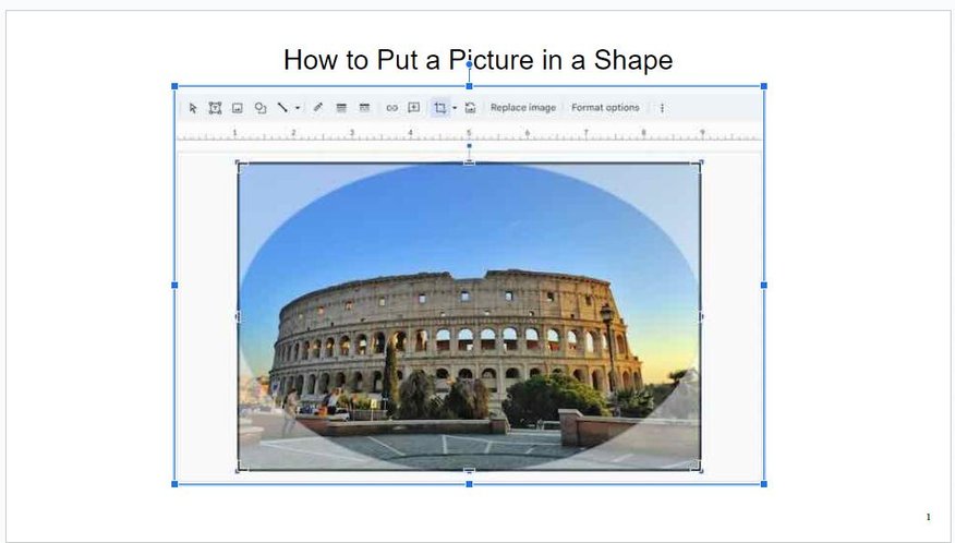 adding link to a photo in Google Slides