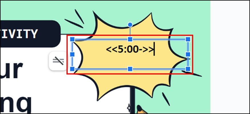 how to insert timer into Google Slides