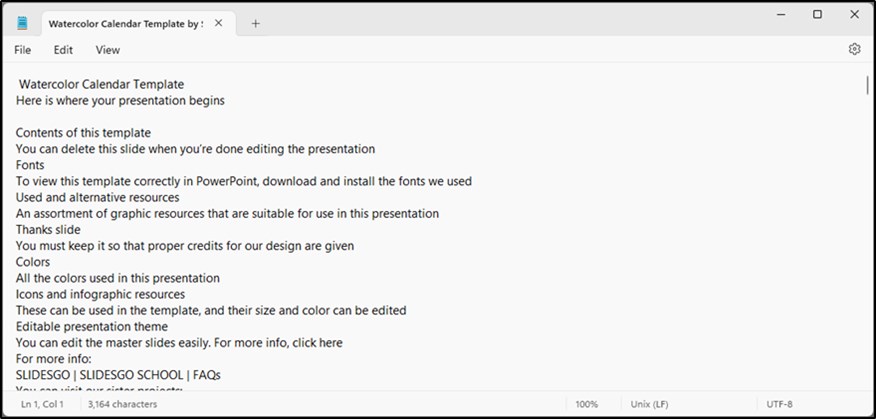 how to find word count on Google Slides