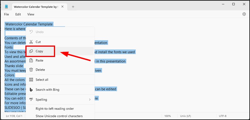 how to word count on Google Slides