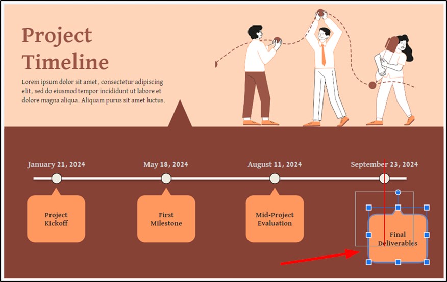 how do you make a timeline on Google Slides