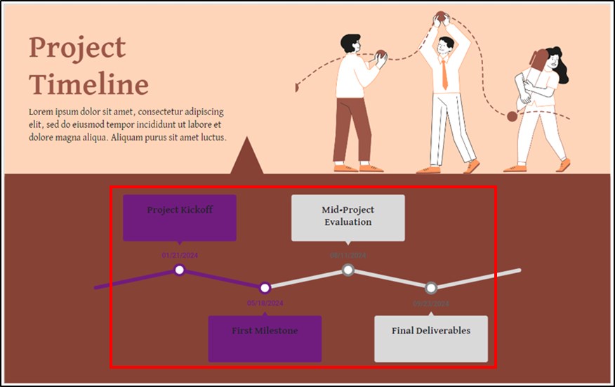 making a timeline with google slides