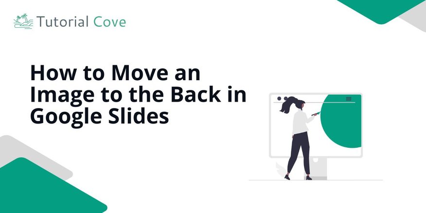 how to move an image to the back in google slides