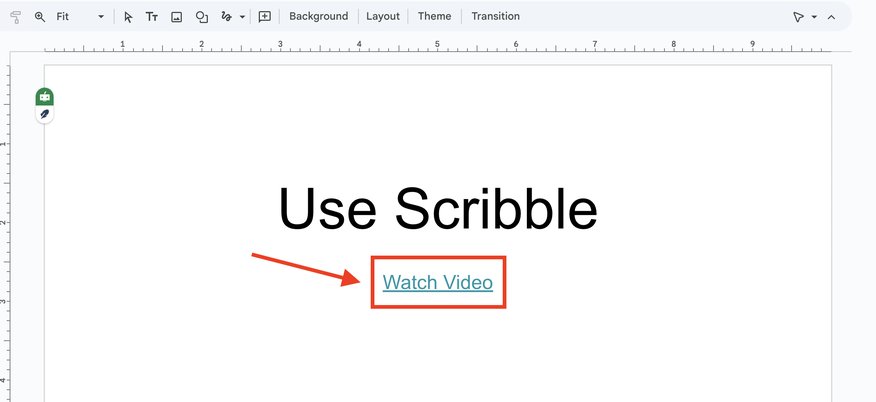 scribble Google Slides