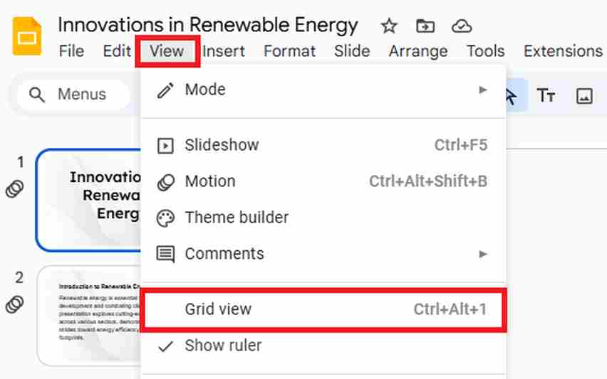 can you randomize slides in google slides
